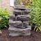 Nature Spring Nature Spring 3-Tier Outdoor Rock Water Fountain 168115WMY - alternate 1
